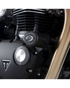 R&G Racing Black Aero Style Crash Protection Bobbins For 2019-2020 Triumph Speed Twin 1200