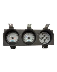 Dakota Digital 1981-1993 Dodge Full-size Truck/Ramchargers VHX Silver White Display Gauge Kit VHX-81D-PU-S-W