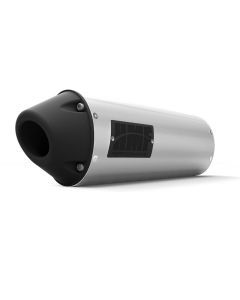 HMF Muffler Yamaha YFZ 450R-X 09-25 Brushed Performance Slip On Exhaust Blackout Euro End Cap Side Mount
