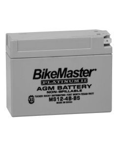 BikeMaster AGM 12V Platinum Battery For Suzuki DR-Z70 2008-2009 Grey