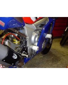 R&G Racing Black Classic Style Crash Protectors For 1999-2002 Yamaha YZF R6
