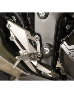 R&G Racing Black Lower Frame Plug For 2008-2017 Kawasaki Ninja 250