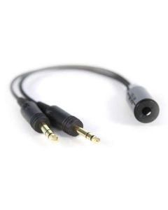 Rugged Air Helicopter to General Aviation Headset Adapter HELI2GA-ADPT