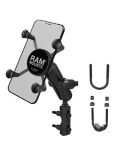 Ram Mounts Brake/Clutch Reservoir Phone Mount with X-Grip Cradle Black - RAM-B-174-UN7