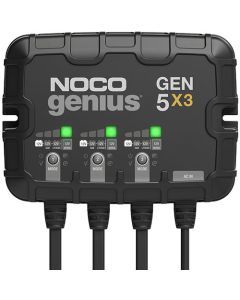 Genius Chargers 3-Bank 15A Onboard Battery Charger GEN5X3