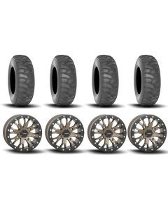System 3 SB-4 Beadlock Bronze 15" Wheels And SS360 Sand/Snow Tires [32x10-15]