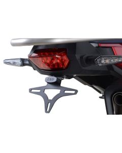 R&G Racing Black Tail Tidy License Plate Holder For 2018-2019 Honda CRF1000L Africa Twin Adventure Sports
