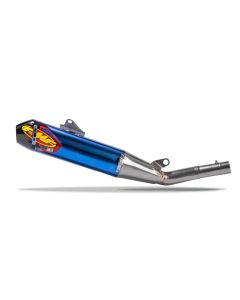 YZ450F FMF 4.1 RCT Slip-On Exhaust Pipe Blue Yamaha YZ 450F 2018-2026 - 044445