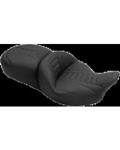 Mustang Deluxe Seat 79006 for 08-24 Harley Davidson Touring and Trike