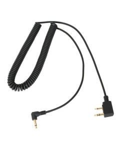 Rugged Radios Rugged and Kenwood Radio - Spotter Headset Listen Only Coil Cord CC-KEN-LSO