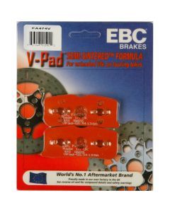EBC 1 Pair V-Pad Semi-Sintered Touring Brake Pads MPN FA474V