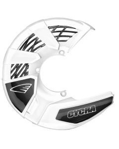 Cycra Tri-Flow Disc Cover White - 1CYC-1096-42