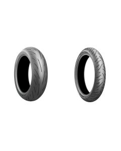 Bridgestone Battlax S22 And T33 Tire Pair For BMW G650Xmoto 2007