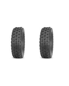 (Pair) 2 Quadboss Sport ATV Front Tires 22X7X10 22X7-10 4 PLY QBT738