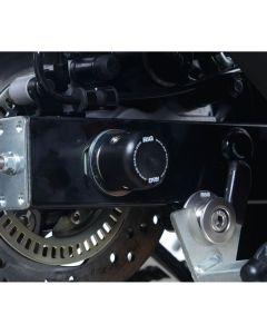 R&G Racing Black Swingarm Protectors For 2017-2024 Suzuki GSX-R125