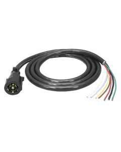 Replacement 7-Way RV Blade Style Molded Trailer End - 96 Inch