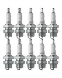 Set of 10 NGK Standard Spark Plugs ski-Doo OLYMPIQUE 1973-1970 Engine 335cc