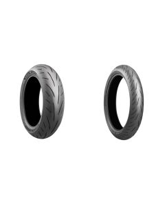 Bridgestone Battlax S23 And S22 Tire Pair For Triumph Thruxton 1200 / R / TFC 15-19