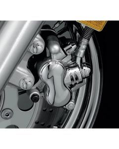 New Suzuki VL800 Boulevard C50 05-13Brake Caliper Cover Front Chrome by Kuryakyn