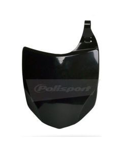 Polisport - 8656800001 - Front Number Plate, Black