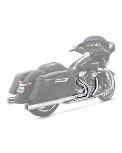 Vance & Hines Dresser Duals Exhaust Headers Chrome 17351