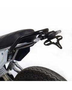 R&G Racing Black Tail Tidy License Plate Holder For 2020-2024 Super Soco TC