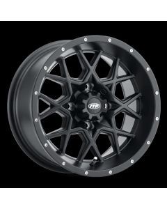 ITP Storm Series Hurricane Alloy Wheel Machined Black 12x7 4/4 2+5 1228631404B