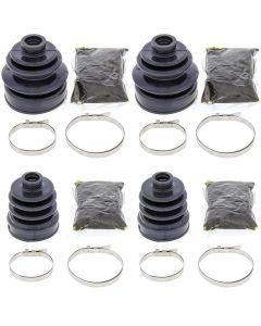 Complete Front Inner & Outer CV Boot Repair Kit for Honda TRX500FGA 2004