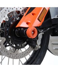 R&G Racing Orange Fork Protectors For 2022-2023 KTM 1290 Super Adventure R