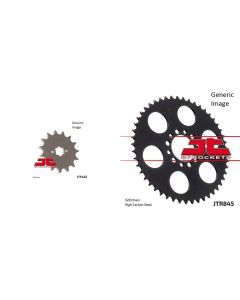 Front and Rear Steel Sprocket Kit for OffRoad YAMAHA IT175 1977-1979