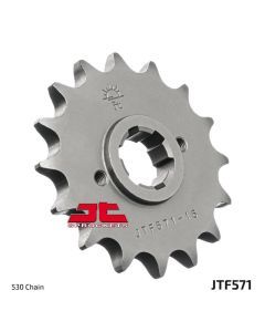 JT Sprockets Front Steel Countershaft Sprocket 16 Tooth 16T 530 Chain JTF571.16