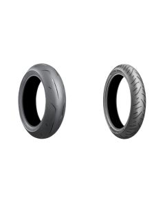Bridgestone Battlax RS10 And T33 Tire Pair For Suzuki GSX-R1000 01-08