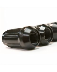 Falcon Ridge Black 3/8" Splined Lug Nuts With Key Pack of 16 80-10133