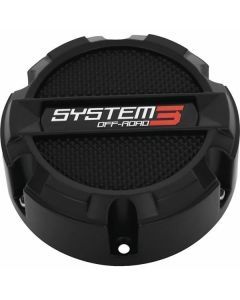 System 3 Gloss Black Center Caps For ST-4/ST-5/SB-4/SB-5 CAPS3-150