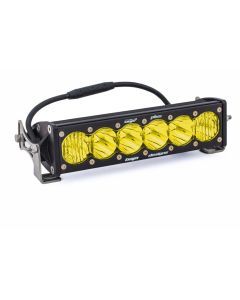 Baja Designs LED Light Bar 10 inch OnX6 Series Driving/Combo Pattern Baja Amber Lens Universal 451013