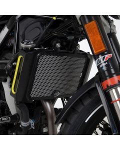 R&G Racing Titanium Aluminum Radiator Guard For 2021-2023 Husqvarna 125 Svartpilen