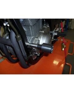 R&G Racing Black Classic Style Crash Protectors For 1989-2000 Suzuki GS500E