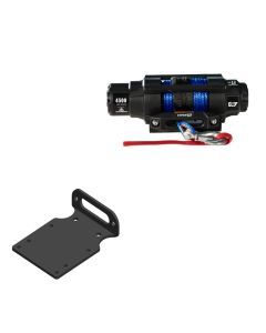 Viper 4500lbs V3 Winch Blue Rope With Mount For Textron Wildcat XX 2018-2019