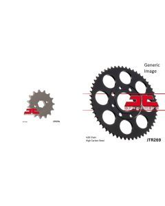 Front and Rear Steel Sprocket Kit for OffRoad HONDA XL100S 1979-1980