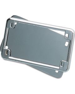 Kuryakyn Frame and Back Plate Set Chrome 4 in. x 7 in.