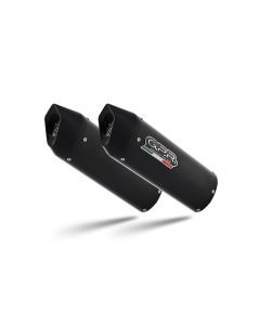 GPR Furore Evo4 Nero Double Slip-on Exhaust For Suzuki Hayabusa GSX1300R 2017-2020