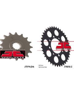 Front & Rear Sprocket Kit for SUZUKI GZ250 Marauder 04-10 JT Sprockets