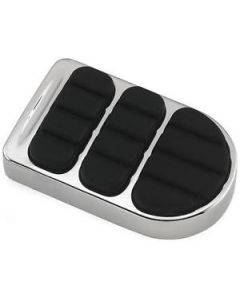 New Harley FXST Softail Standard 1999-2007ISO Brake Pedal Pad Chrome by Kuryakyn