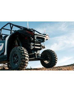 Trinity Racing Stage 5 Dual Slip On Exhaust Black Muffler TR-4186S-BK