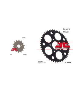 Front and Rear Steel Sprocket Kit for OffRoad HONDA XL200R 1983-1984