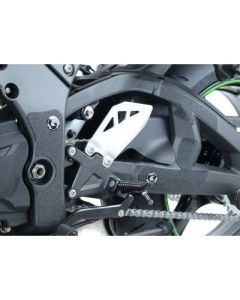 R&G Racing Black Boot Guard Kit For 2015-2019 Kawasaki Ninja ZX10R ZX1000