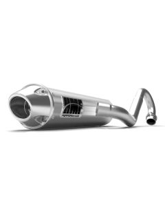 HMF Muffler Honda TRX 700XX 08-09 Brushed Performance Full System Exhaust Euro End Cap