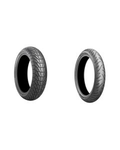 Bridgestone Battlax Adventurecross Scrambler AX41S And T33 Tire Pair For Ducati Multistrada 1260 Enduro 2017
