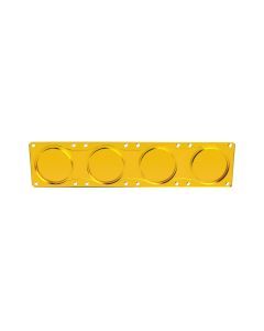 KC HiLiTES FLEX ERA LED Light Bar - Performance Yellow Spot Beam Lens for Light Bars