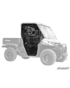 SuperATV Can-Am Defender Convertible Cab Enclosure Doors DOOR-CA-DEF-003-72
